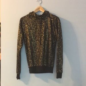 Gold and Black Hoodie